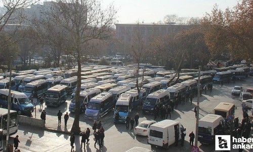Ankara'da minibüs hat fiyatları 12 milyon TL'ye kadar çıkıyor
