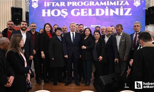 Başkan Mansur Yavaş, Sincan'da iftar programında vatandaşlarla buluştu