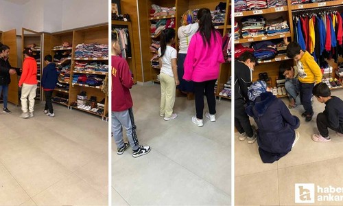 Pursaklar Belediyesi'nden yetim çocuklara bayram hediyesi