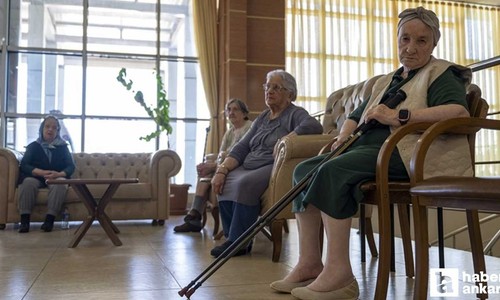 Ankara Seyranbağları Huzurevi'nde kalanların bayram heyecanı