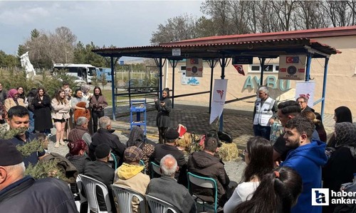 Ankara'da huzurevi sakinleri Hippoterapi Uygulama ve Araştırma Merkezinde ağırlandılar