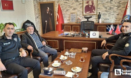 Beypazarı'nda şehit babasının duygulandıran ziyareti