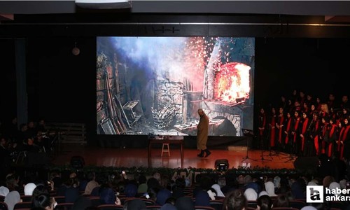 Gölbaşı'nda öğrencilerin çektikleri Çanakkale konulu belgeselin galası yapıldı