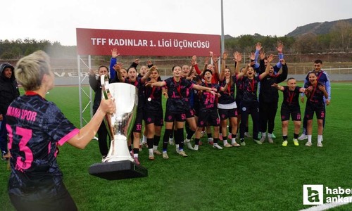 Başkent ekibi, Haymana Spor Kulübü, Turkcell Kadın Futbol Süper Ligi'ne yükseldi