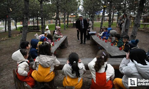 Pursaklar Belediyesi Ormanköy'de Orman Haftası kapsamında tohumlar toprakla buluştu