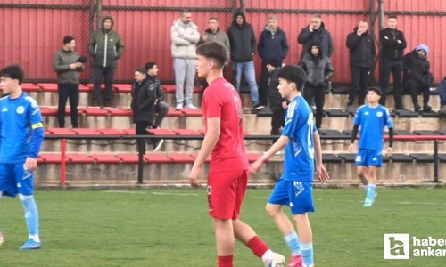 Ankara’da kardeşlik maçı: Gençlerbirliği ve Arlandar U15 ekipleri karşılaştı