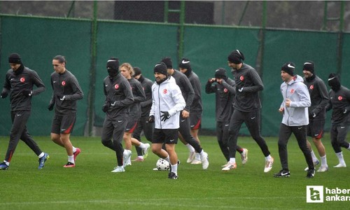 Ümit Milli Futbol Takımı, Hırvatistan maçına hazırlanıyor