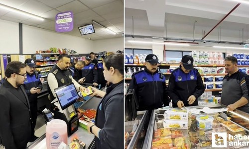 Sincan'da gıda satış noktalarına denetim devam ediyor