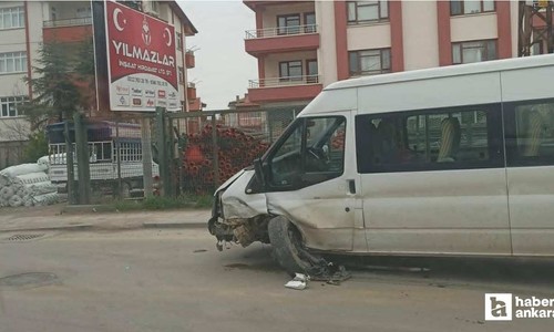 Beypazarı'nda 3 araçlı zincirleme trafik kazasında 3 sürücü yaralandı