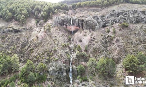 Ankara'nın denizi yok ama şelalesi var: Doğa harikası!