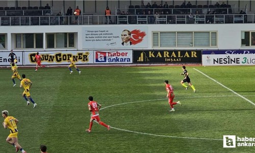 Karalar İnşaat Etimesgut Spor Kulübü, Yalova FK 77’yi 2-0 mağlup etti