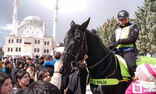 Başkentte Polis Haftası'na özel etkinlik düzenlendi