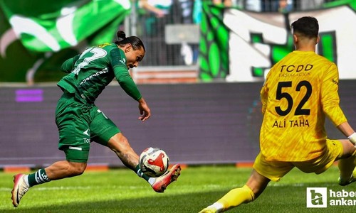 Ankara Demirspor, Bursaspor'a tek golle boyun eğdi