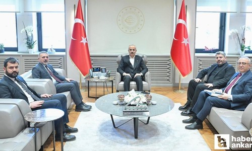 Başkan Ercan'dan Bakan Uraloğlu'na ziyaret!