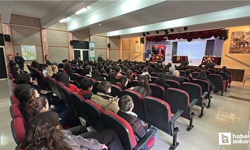 Çubuk'ta öğrencilerin başarılarının artırılması için motivasyon etkinliği yapıldı