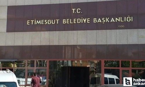 Etimesgut Belediyesine yönelik düzenlenen soruşturmada 1 şüpheli tutuklandı!