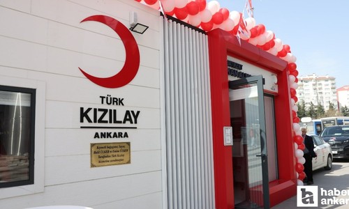 Türk Kızılay, Ankara'daki 11'nci kan bağış noktasını hizmete açtı
