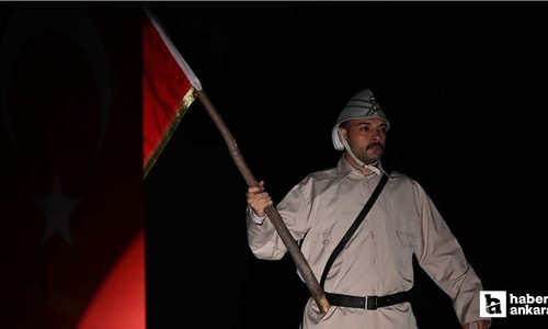 Başkentte Burdur Tanıtım Günleri'nde teatral halk oyunu gösterisi sahnelendi