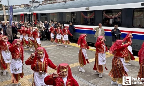 Turistik Tuz Ekspresi, Ankara'dan Çankırı'ya hareket etti