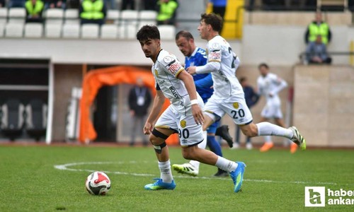 MKE Ankaragücü deplasmanda Erbaaspor ile 1-1 berabere kaldı