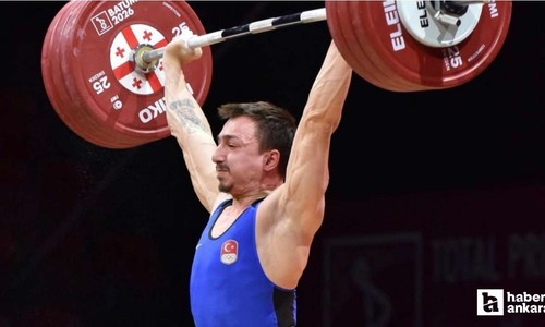 ASKİ Spor'dan Yusuf Fehmi Genç, halterde Avrupa şampiyonu oldu