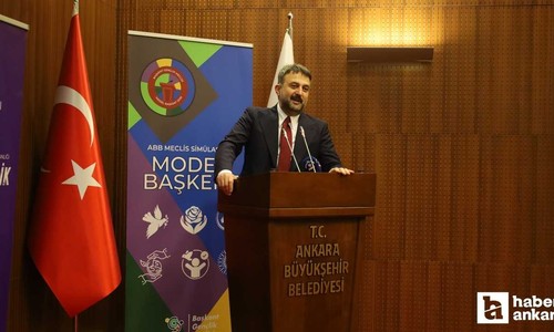 AKK Başkanı Yılmaz, Model Başkent ABB Meclis Simülasyonu'na katıldı