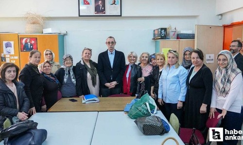 Etimesgut Belediye Başkanı Beşikcioğlu'ndan Halk Eğitim Merkezi'ne ziyaret!