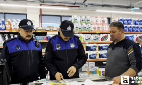 Sincan zabıtası kent genelinde denetimlerini sürdürüyor