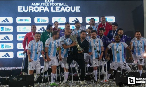 Başkent Ampute Futbol Gücü, Ampute Futbol Avrupa Ligi şampiyonu oldu