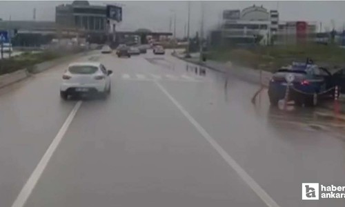 Sincan'da sürücü adayı deneme sürüşünde kaza yaptı: 1 kişi yaralandı