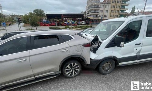 Ankara-Çorum yolunda zincirleme trafik kazası: 2 yaralı!