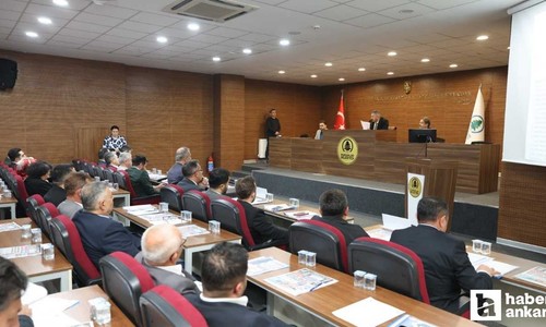 Pursaklar Belediyesi Mayıs ayı meclis toplantısının ilk oturumunu gerçekleştirdi