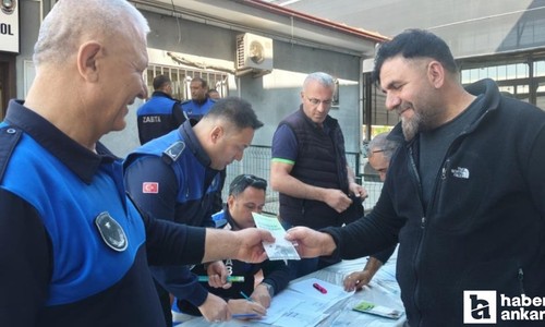 Sincan'da kurban satış alanları için kura çekimi yapıldı