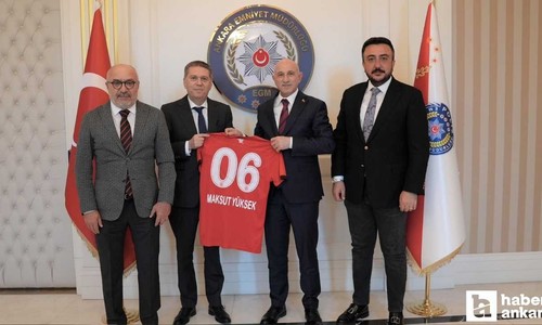 Natura Dünyası Gençlerbirliği’nden Ankara İl Emniyet Müdürü Maksut Yüksek’e 'Hayırlı Olsun' Ziyareti
