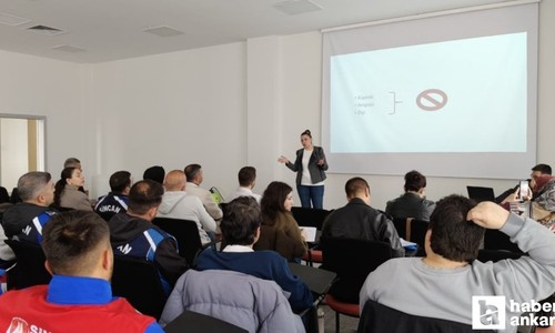 Sincan Belediyesi Kurban Bayramı öncesinde personellerine eğitim verdi