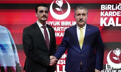 Büyük Birlik Partisi Ankara İl Kongresi'nde Hamza Kurt güven tazeledi