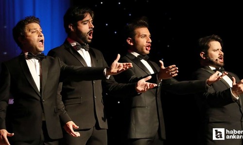 "The Four Italian Tenors" topluluğu CSO Ada Ankara'da sahne alacak
