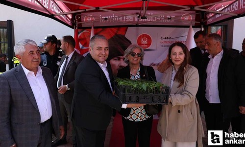 Keçiören Belediyesi çiftçilere fide desteğinde bulundu