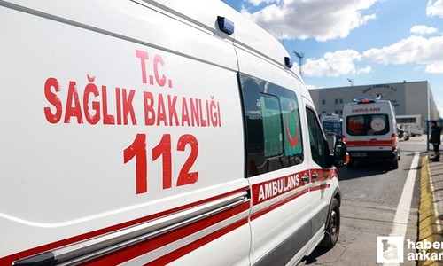 Ankara-Çankırı kara yolunda otomobil kamyona çarptı: 1 ölü, 1 yaralı
