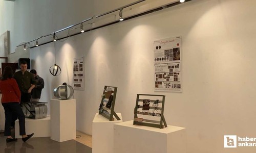 Ankara'da atık malzemelerden üretilen estetik eserler sergileniyor