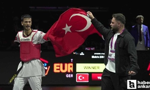 Milli tekvanducu Yusuf Yünaçtı Avrupa Para Tekvando Şampiyonası'nda altın madalya kazandı