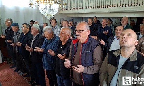 Beypazarı'nda vatandaşlar yağmur duasına çıktı
