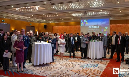 Ankara'da düzenlenen resepsiyon ile "Gürcistan Bağımsızlık Günü" kutlandı