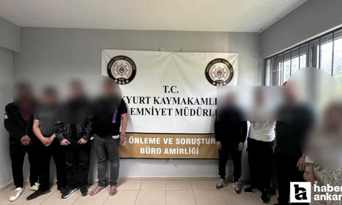 Akyurt'ta narkotik operasyonu: 9 şüpheli gözaltına alındı!