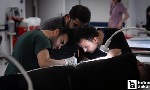 Başkentte yaralanan acemi kasaplar Şehir Hastanesi'nin aciline akın etti