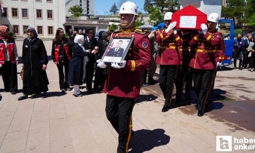 Ankara'da şehit düşen polis memurunun naaşı memleketi Kırıkkale'ye getirildi
