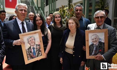 Ankara Büyükşehir Belediye Başkanı Mansur Yavaş, 'Beygir Gücü' sergisinin açılışına katıldı
