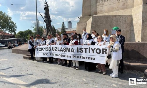 IBAN mağdurları Ulus'tan yetkililere seslenip yardım istediler