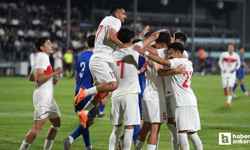 Ümit Milli Futbol Takımı, hazırlık maçında Kosova'yı 1-0 ile geçti
