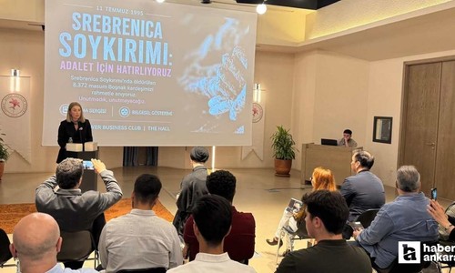 Ankara'da "Srebrenitsa soykırımı: Adalet için hatırlıyoruz" etkinliği düzenlendi